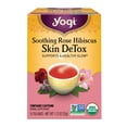 thumbnail image 1 of Yogi Tea Soothing Rose Hibiscus Skin DeTox, Organic Green Tea, Wellness Tea Bags, 16 Count, 1 of 8