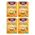 thumbnail image 1 of Yogi Tea, Sweet Clementine Stress Support, Herbal Tea Bags, 4 Boxes of 16, 1 of 8