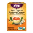 Yogi Tea Sweet Tangerine Positive Energy, Organic Black Tea Bags, 16