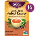 Yogi Tea Vanilla Spice Perfect Energy, Organic Black Tea Bags, 16 Count