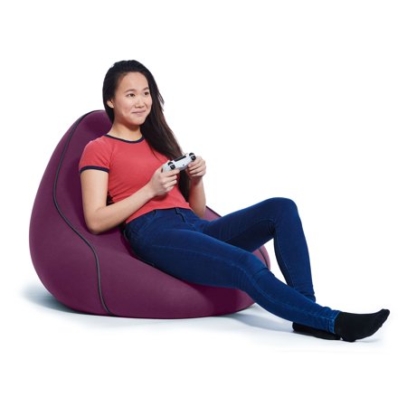 Yogibo 38" Deep Purple Lounge Bean Bag