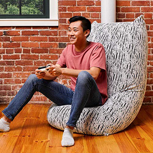 Yogibo Luxe Short Bean Bag Replacement Cover, Removable, Washable