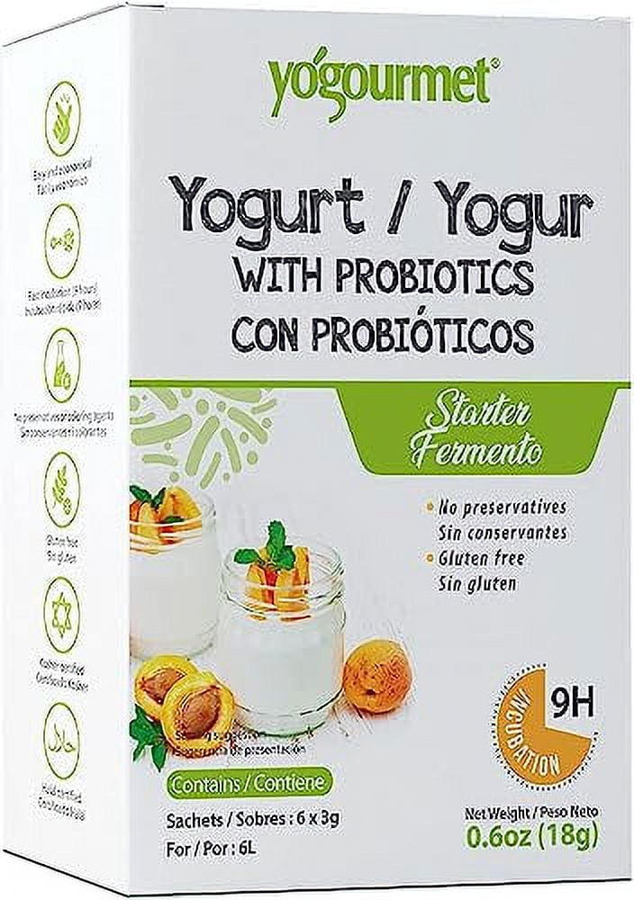 Yogourmet Probiotic Yogurt , FreezeDried starter, 1oz