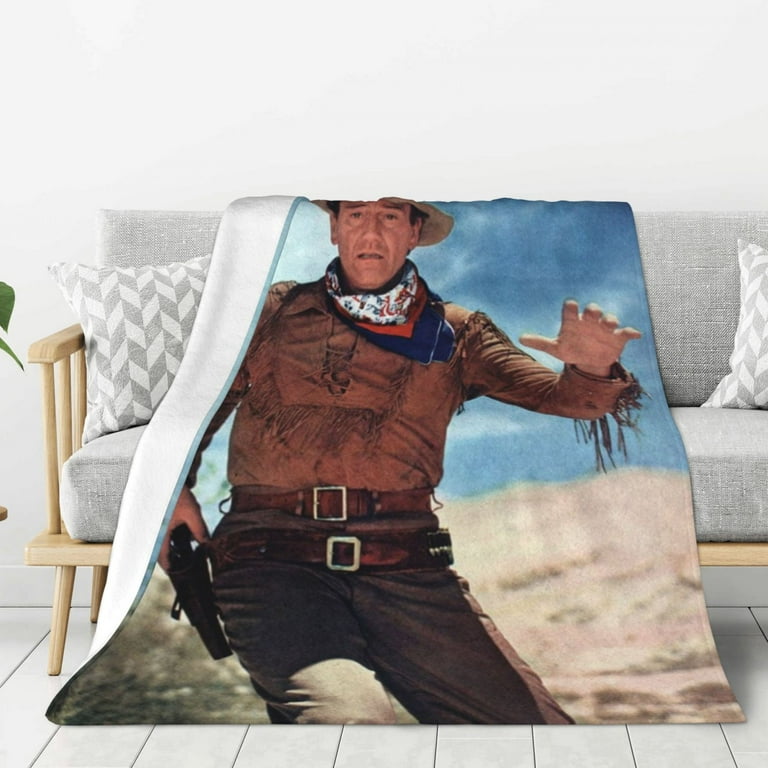 Yoguce Super John Wayne Throw Blanket for Couch Sofa Bed Ultra Cozy Warm Plush for Living Room blanket 60x80in Walmart