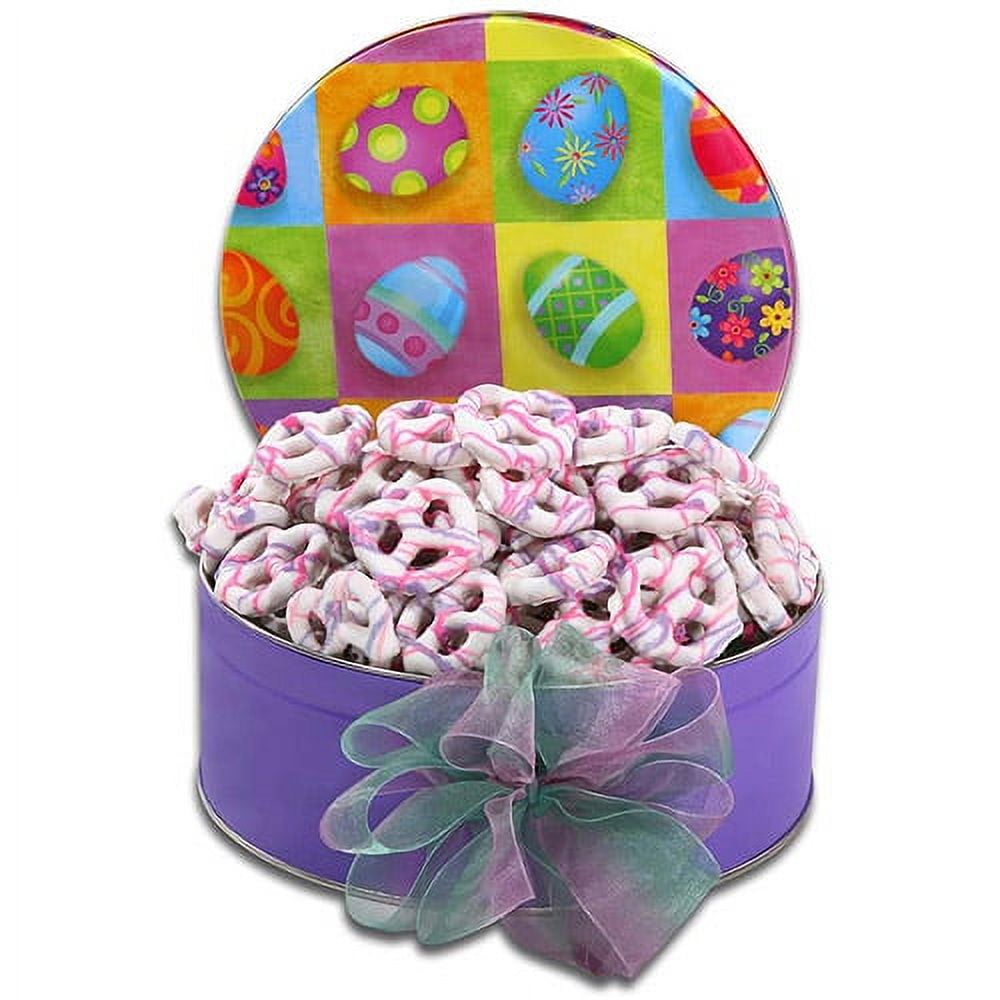 YogurtDipped Pretzels in Easter Tin