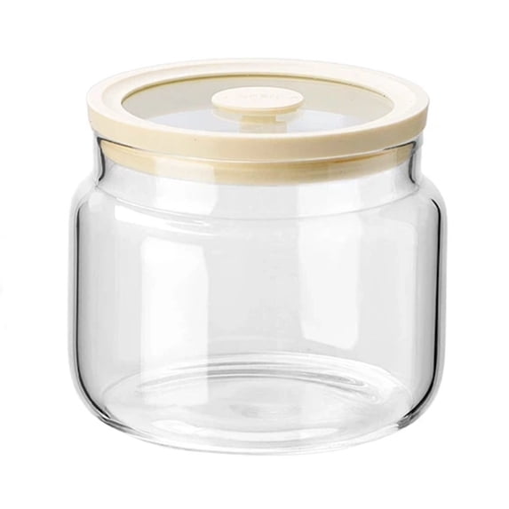 Yogurt Maker Glass Jar for Yogurt Maker Machine/Yogurt Maker Replacement, Bottle with Lid,Meal Prep Containers, Freeze Bowls, Microwave Safe(500ml)