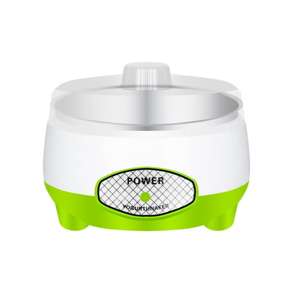 Yogurt Maker 6.3x6.3x4.72in Household Appliances Automatic Fermented with Stainless Steel, DIY Breakfast for Yogurt, Cheese Home Use