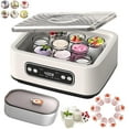 thumbnail image 1 of Yogurt Maker Machine, 54 Oz Automatic Yoghurt Maker with Temp Control & Smart Timer, Multi-Function Homemade Yogurt Maker with LED Display for Home Use, 9 Glass Jar with Lid, 1 of 16