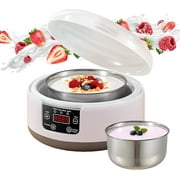 Yogurt Maker Machine , Probiotic Yogurt Maker with Temperature Control and Timer, Yogurt Machine with LCD Display, Multi-Function Yogurt Machine for Home Use