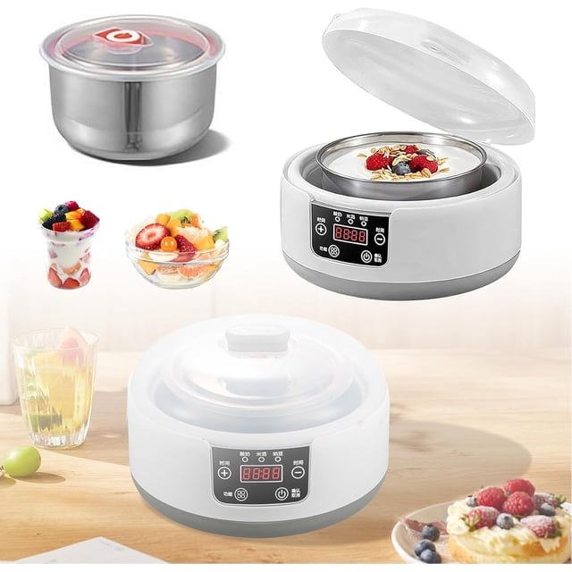 Yogurt Maker Machine,Yogurt Machine with Adjustable Temperature and ...