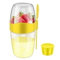 Yogurt Pots 1 Pcs 870ML Reusable Overnight Oats Container With Lid
