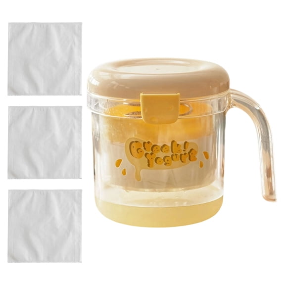 Yogurt Strainer Reusable with Mesh Homemade Kitchen Food Gadget Tool Steel