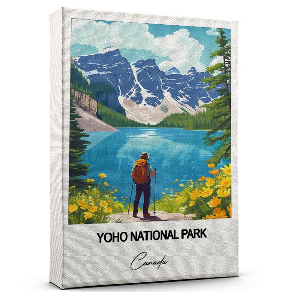 Yoho National Park Travel Wall Art Canada Canvas Travel Wall Decor with Timeless Appeal A Special Gift for Loved Ones