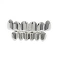 thumbnail image 1 of Yohome 1 Set Men Women Gold Plated Hip Hop Teeth Grillz Top Bottom Grill Teeth, 1 of 3
