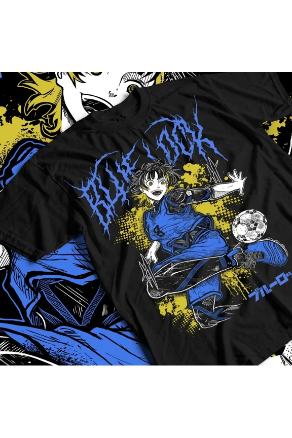 Yoichi Isagi Meguru Bachira Kunigami Rin T-Shirt Unisex Gift For Friends#10