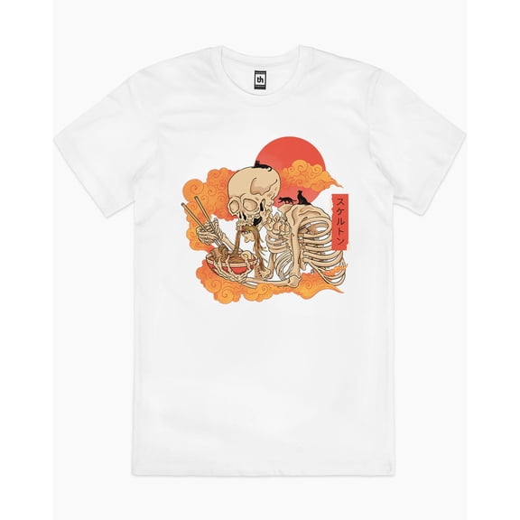 Yokai Ramen and Cats T-Shirt Australia Online colour_natural