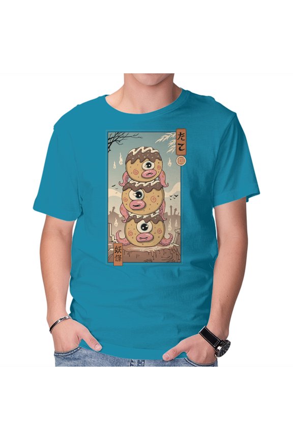 Yokai Takoyaki In Edo Unisex T-Shirt Tee Sweatshirt Hoodie Tank Top