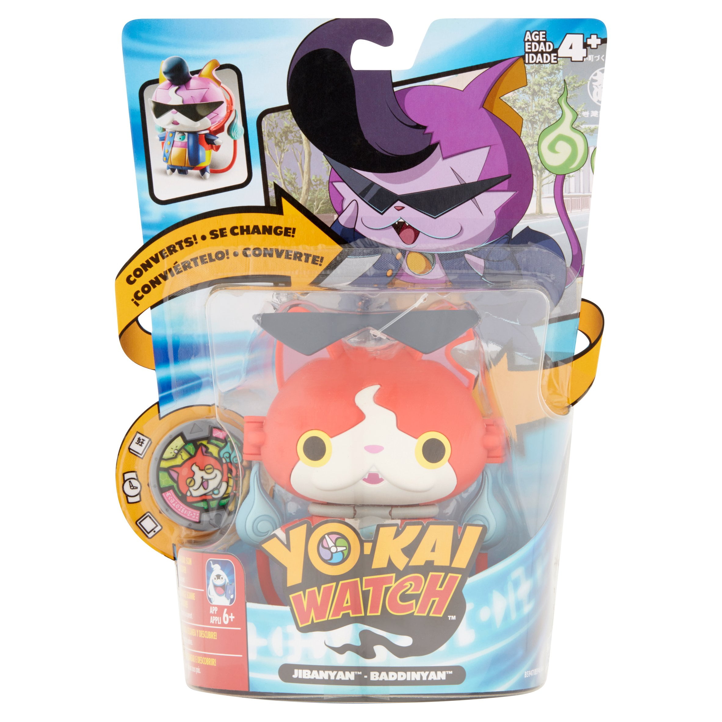Yokai Watch with Converting Jibanyan-Baddinyan