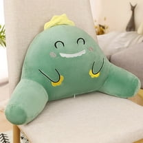 Yokan Cute Lumbar Cushion for Office Chair & Car Seat, Soft Seat Cushion for Ergonomic Comfort, Stress Relief Pillow for Better Posture and Relaxation, Ideal for Office & Gaming Chairs