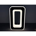 thumbnail image 1 of Yokan Light Up Waterproof LED Address Numbers Signs, Large Personalized Illuminated House Numbers for Exterior, Modern Design with Time & Temperature Display, Solar Powered, Waterproof, IP65, White, 1 of 2