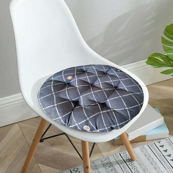 Yokan Memory Foam Chair Cushion for Kitchen & Dining Chairs, Comfortable Cushioned Seat Pad for Dining & Office, Soft Cushion for Sitting & Relaxing, Non-Slip Pad for Floor Seating