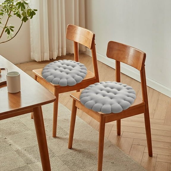 Yokan Round Thickened Cushion, Soft Velvet Throw Pillow, Comfortable Floor & Sofa Cushion, Ideal for Bedroom & Balcony, Fun Shaped Pillow for Relaxing, Cute & Supportive for Reading & Sitting