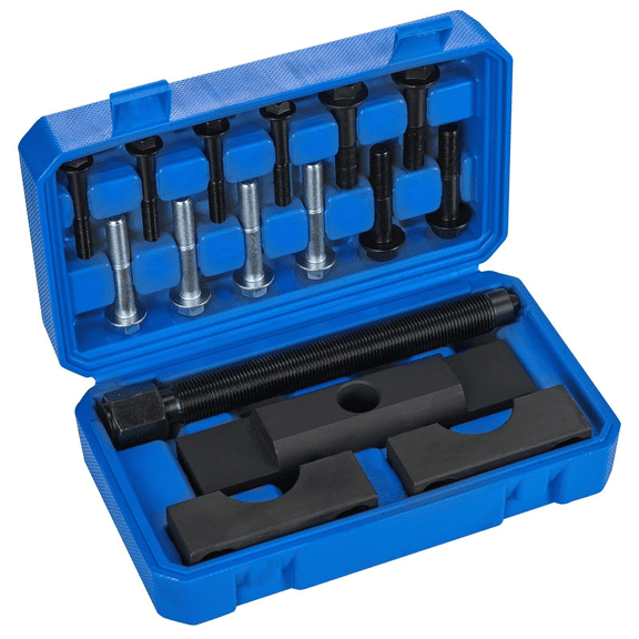 Yoke Puller for Trucks & Equipment, Heavy Duty Yoke Removal Tool Kit - Class 6-8, Kenworth, Peterbilt - 1-7/8" to 2-3/16" Bearing Sizes