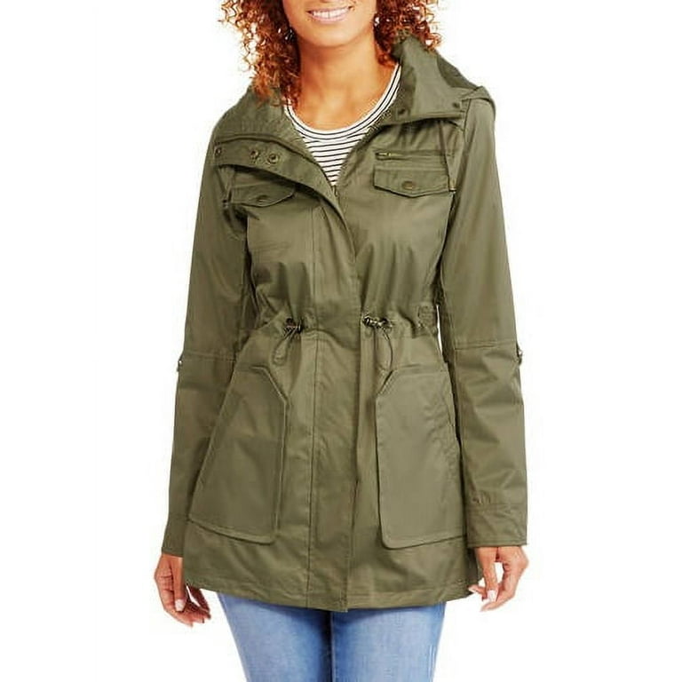 Yoki Jacket Women s Size XL Black Anorak D3