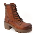 thumbnail image 1 of Women's Lug Sole Combat Boots – Lace-Up Platform Ankle Boots, 1 of 5