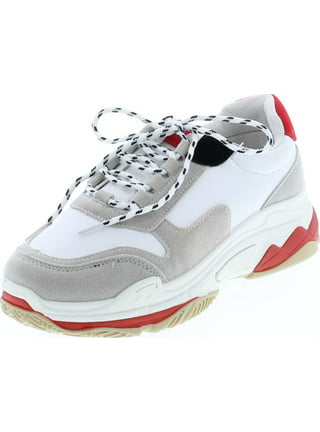 New White Dad Chunky Sneakers Casual Sports Shoes Woman High