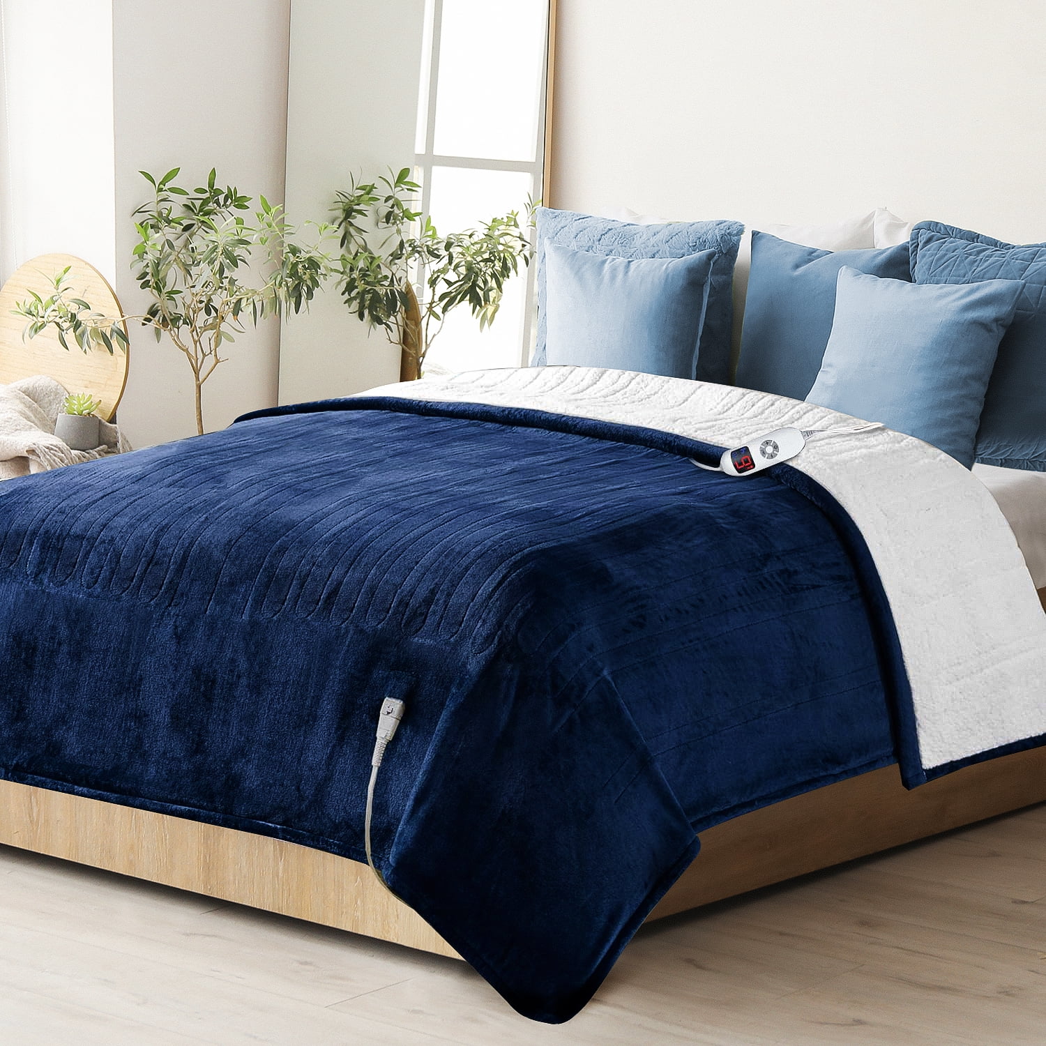 Yokimisu Electric Heated Blanket California King Size 72" x 84" Double