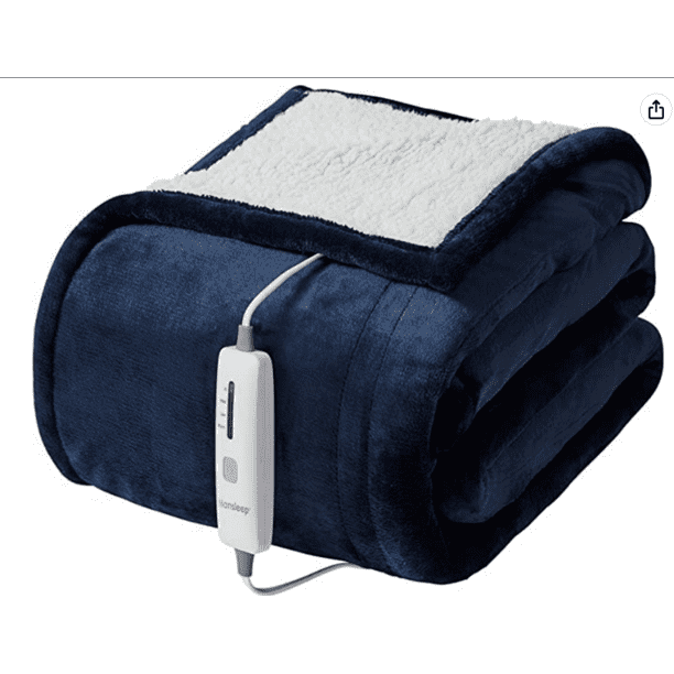 Yokimisu Electric Heated Blanket California King Size 72" x 84" Double