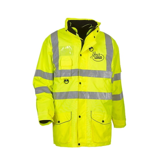 Yoko Hi Vis Multi-Function Breathable & Waterproof 7-In-1 Jacket