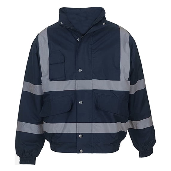 Yoko Mens Hi-Vis Bomber Jacket