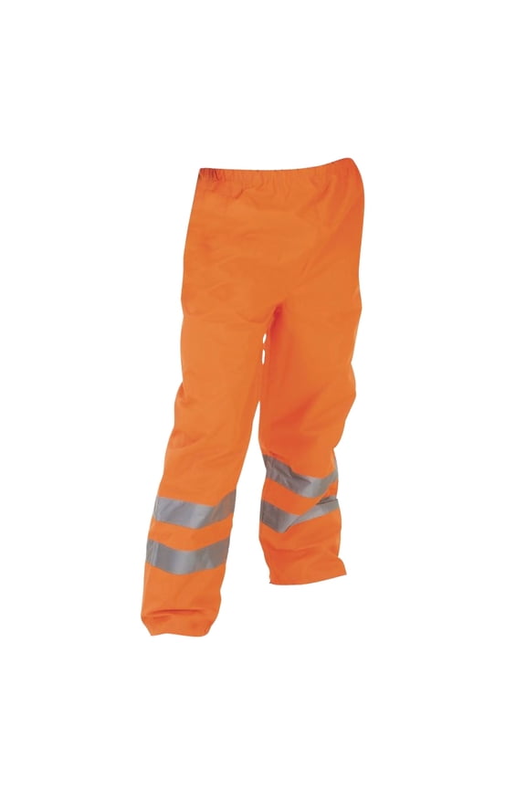Mens Hi-Vis Waterproof Contractors Pants / Pants