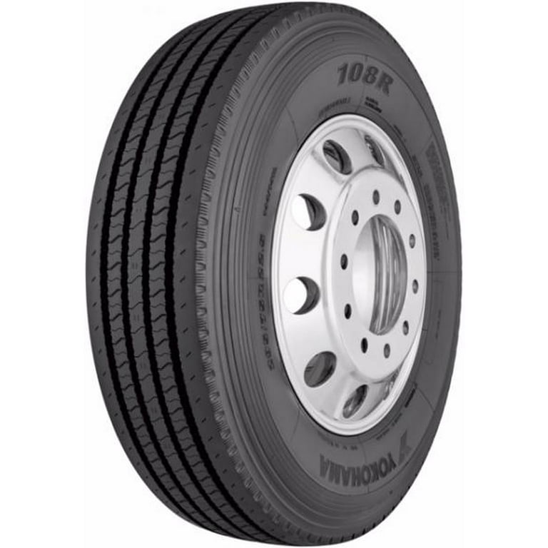 Yokohama Truck Steer 108R Commercial Tire, 11R22.5 146/143L Yokohama Truck Steer 108R Commercial Tire, 11R22.5 146/143L
