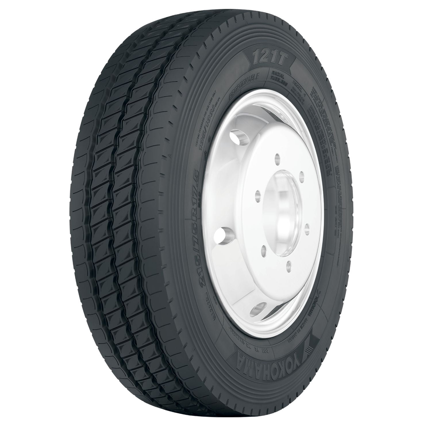 Yokohama 121T 235/75R17.5 143J H Trailer Tire Sansujyuku sansujyuku.com