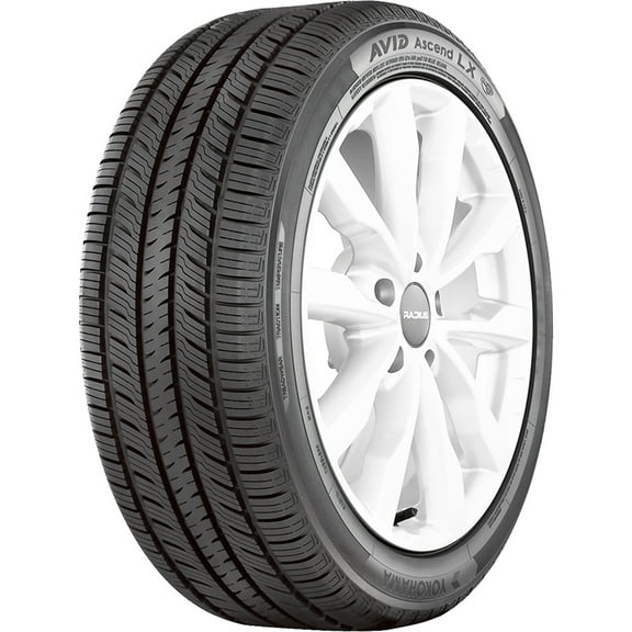 Yokohama AVID Ascend LX 225/60R17 99H A/S All Season Tire. Fits: 2018-23 Subaru Crosstrek Convenience, 2019-21 Subaru Forester Convenience