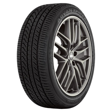 Yokohama Advan Sport All Season Plus 255/35R18 94Y Performance Passenger Tire Fits: 2011 BMW 328i Base, 2016-19 Cadillac ATS V Simolary simolary.com