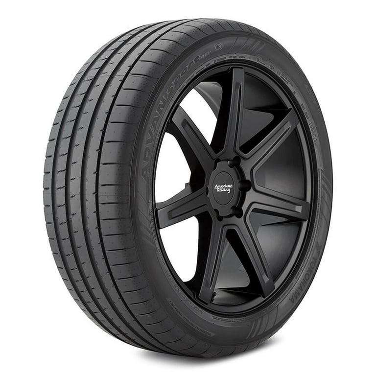 Yokohama Advan V107F UHP Tire, 235/50ZR19 99Y, OE, Excellent