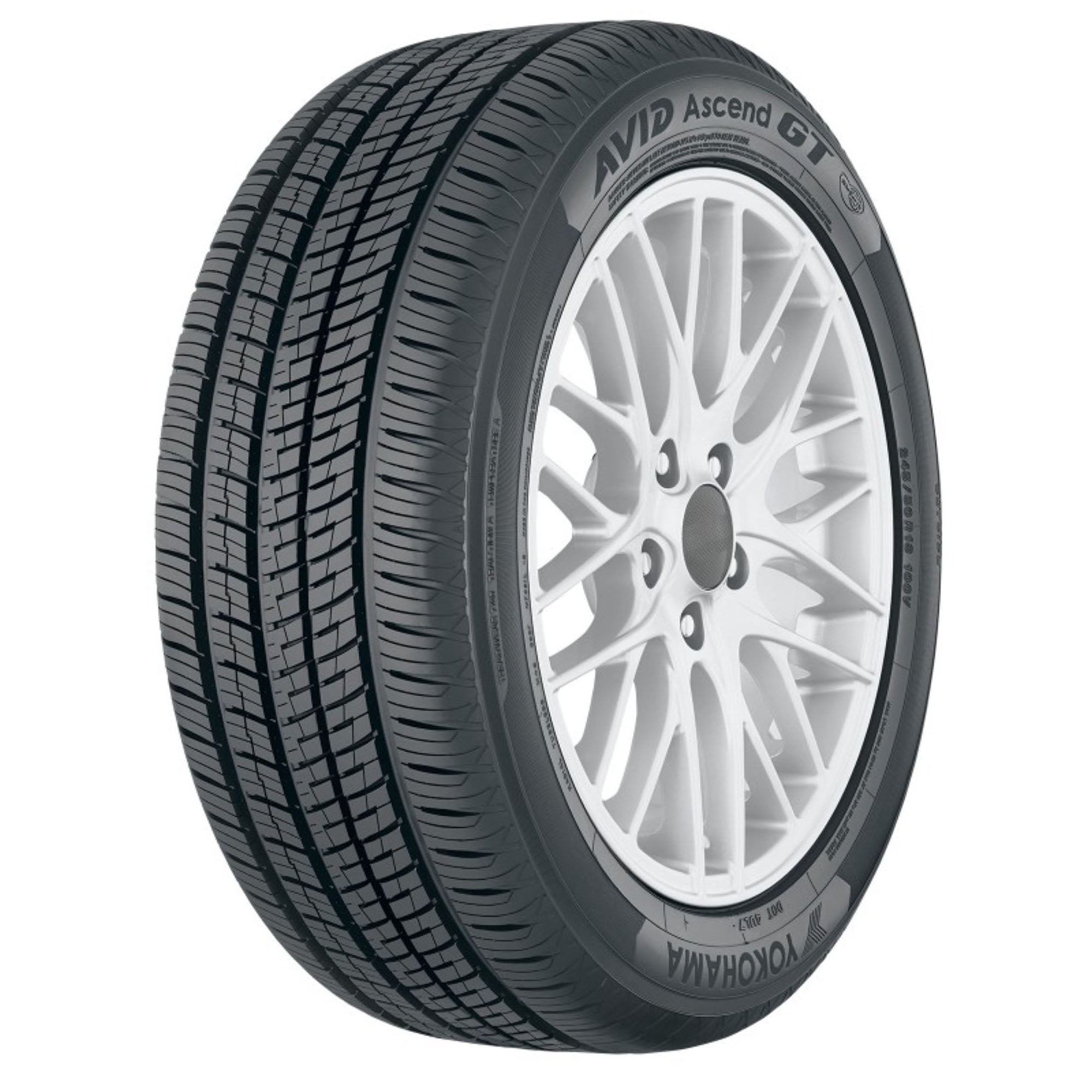 ✓ Yokohama AVID ASCEND GT Touring Radial Tire-205:55R16 91H