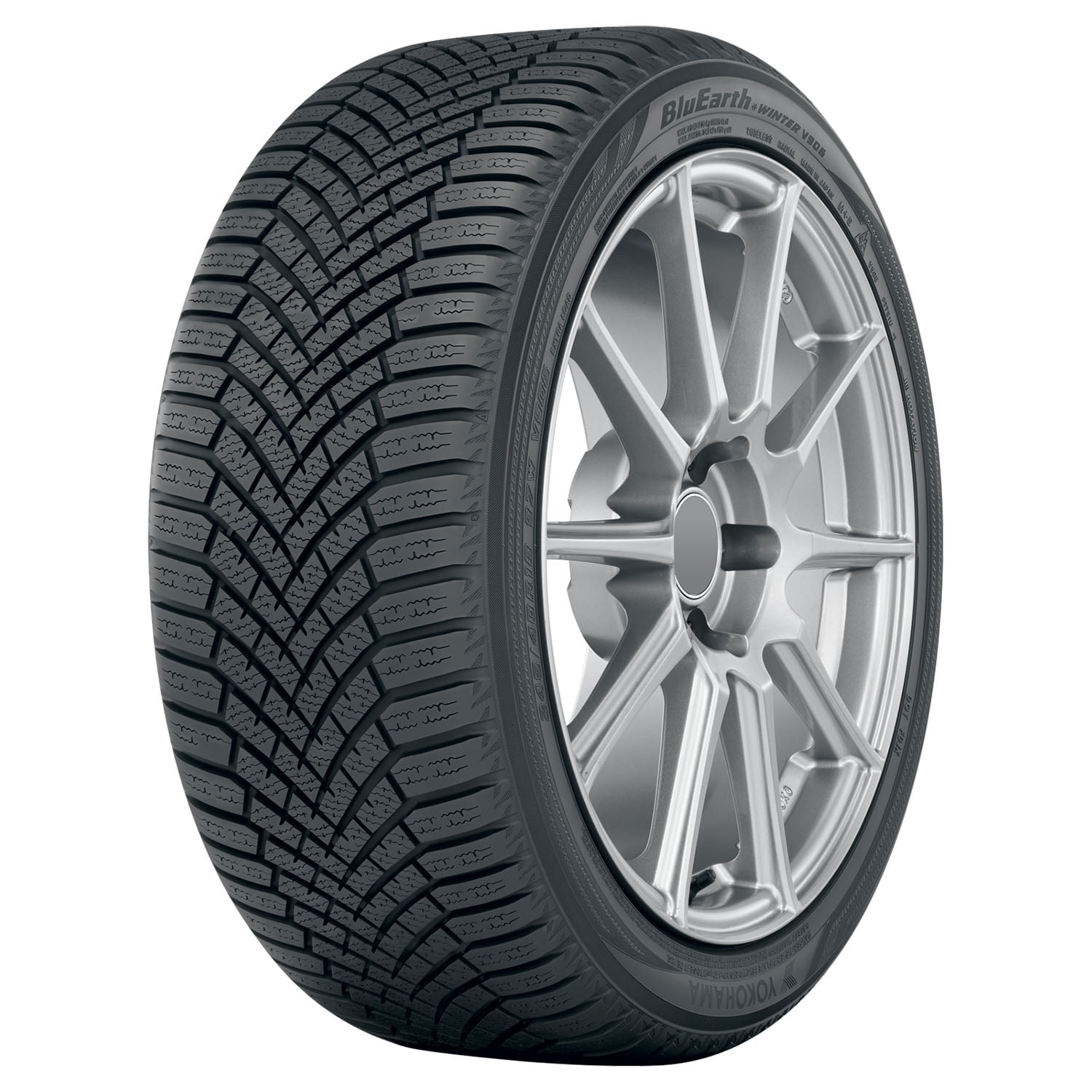 Yokohama BluEarth Winter V906 Winter 215/50R17 95V XL Passenger Tire Fits: 2012-18 Ford Focus Titanium, 2016-18 Honda Civic EX-T Simolary simolary.com