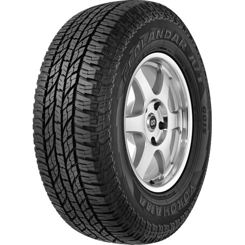 Yokohama Geolandar AT G015 All Terrain LT265/70R17 121/118S E Light Truck Tire Fits: 2014-18 Chevrolet Silverado 1500 WT, 2010-21 GMC Sierra 1500 SLE Simolary simolary.com
