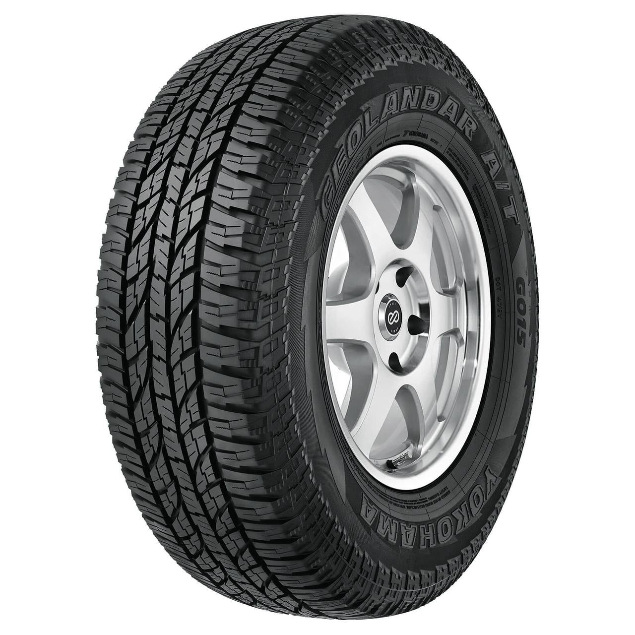 Yokohama Geolandar AT G015 All Terrain LT265/70R17 121/118S E Light Truck Tire