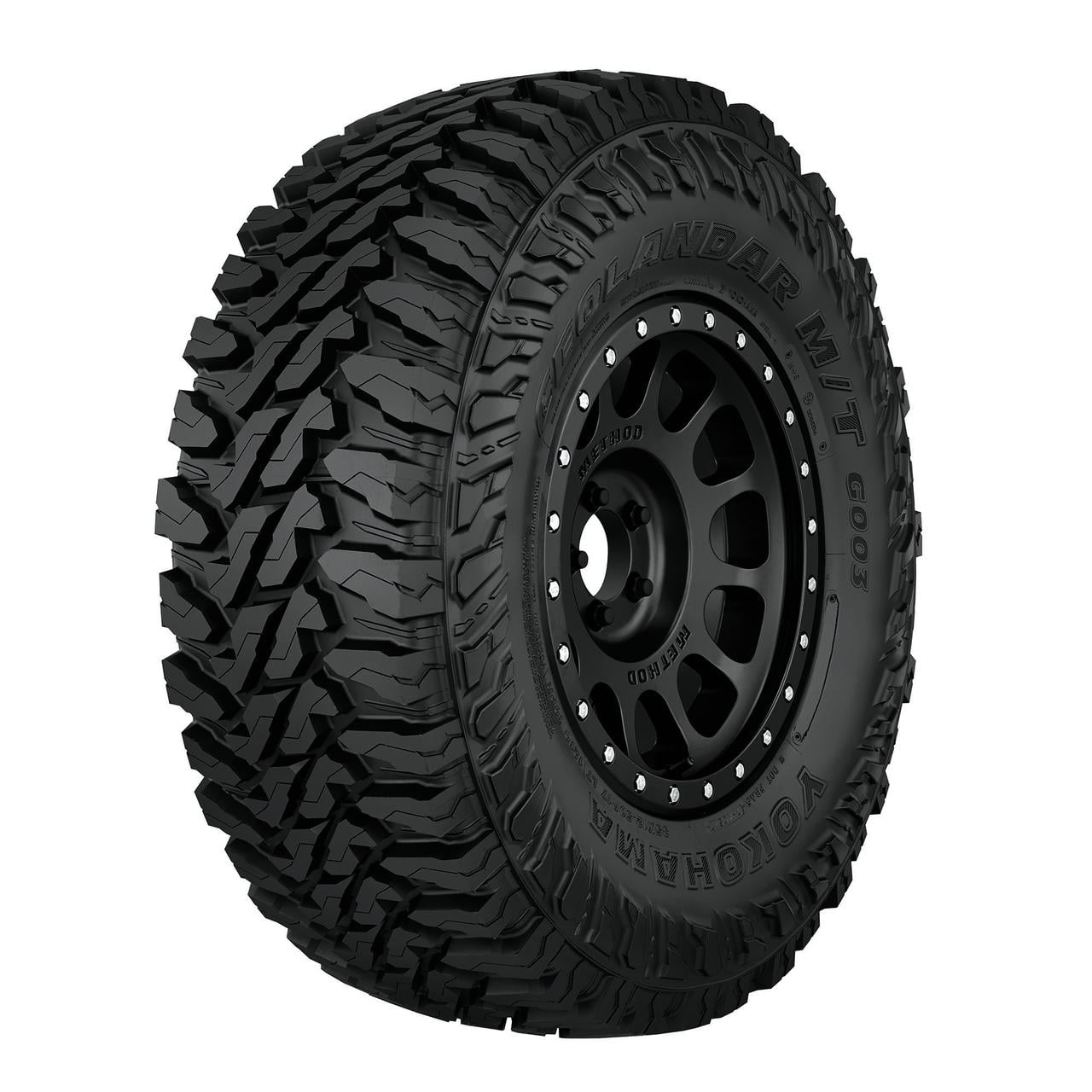 Yokohama Geolandar M/T G003 Mud Terrain LT35X12.50R17 121Q E Light Truck Tire