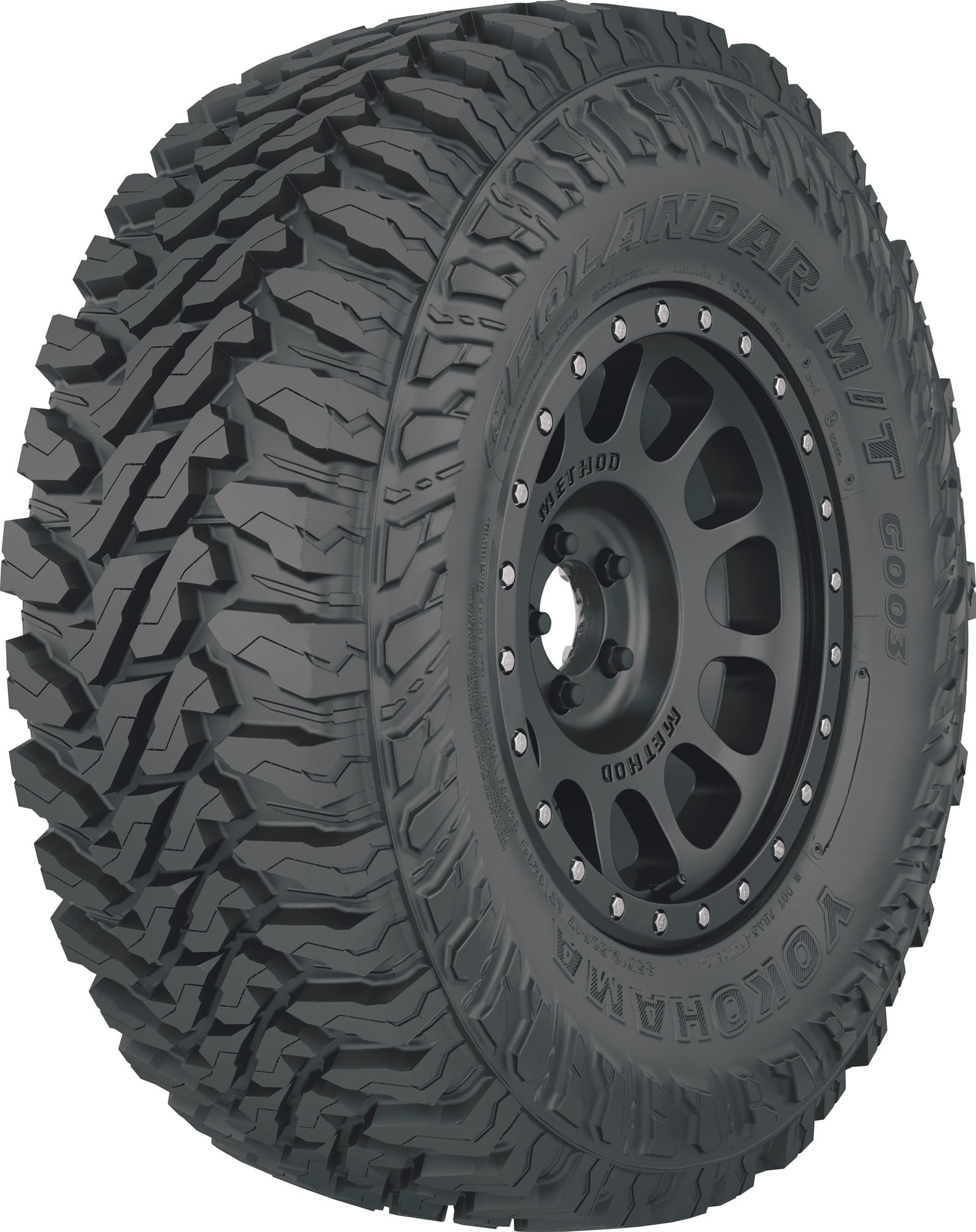 Yokohama Geolandar M/T LT265/65R17/10 120/117Q BW Mud Terrain Tire