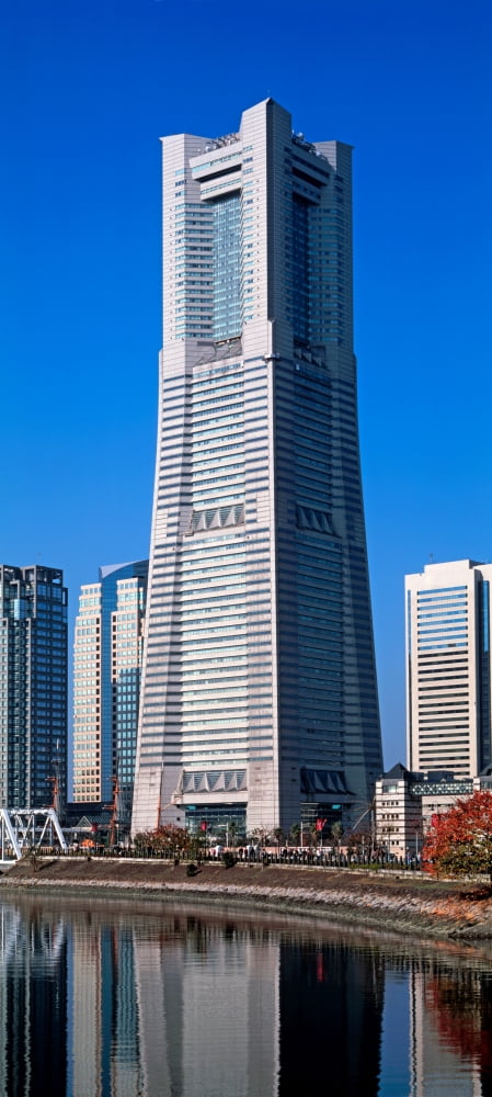 Yokohama Landmark Tower Minato Mirai Yokohama Kanagawa Prefecture Kanto Region Japan Canvas Art - Panoramic Images (7 x 15)