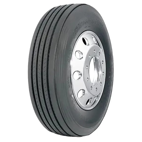 PartStop Yokohama RY617 295/75R22.5 Steer Commercial Truck Tire 16PR Load Range H 18/32" Tread SmartWay Verified