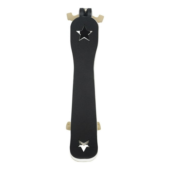 Yokua 1/2-1/4 Violin Shoulder Rest, Holder ABS Strong Simplified End Rod, Adjustable
