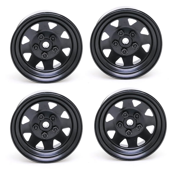 Yokua 1.9inches Beadlock Wheels Rims for 1/10 Scale RC Crawler TRX4 Axial SCX10 D90